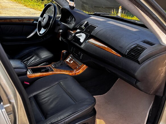 2003 BMW X5 3.0i I (E53), бежевый, 1250000 рублей - вид 12