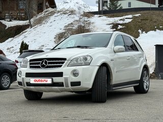 2008 Mercedes-Benz M-Класс AMG 63 AMG II (W164) Рестайлинг, белый, 1200000 рублей, вид 2