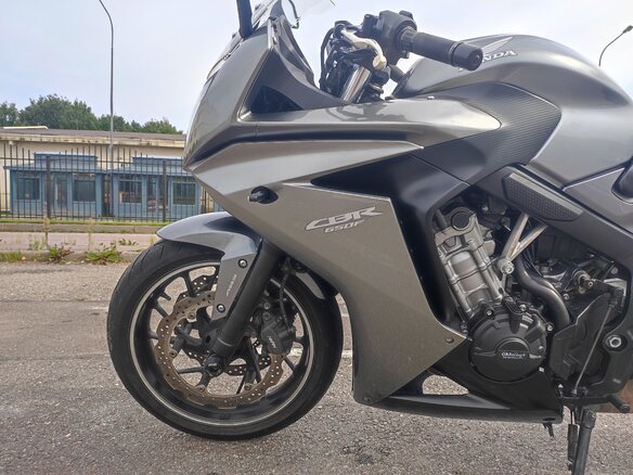 2015 Honda CBR 650F, серый, 525000 рублей - вид 11