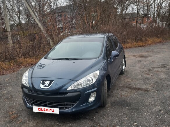 2009 Peugeot 308 I, синий, 400000 рублей - вид 2