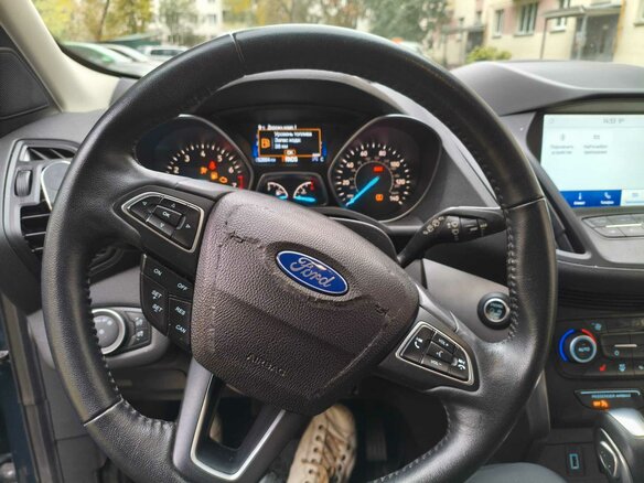 2019 Ford Escape III Рестайлинг, синий, 1275000 рублей - вид 6
