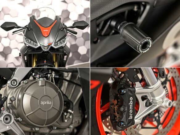 2021 Aprilia RS 660, серый, 977000 рублей - вид 9