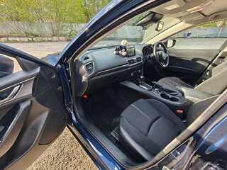 2016 Mazda Axela III Рестайлинг, синий, 1380000 рублей, вид 4