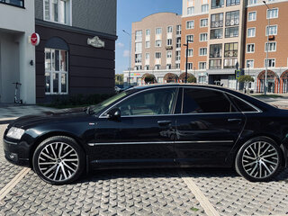 2007 Audi A8 II (D3) Рестайлинг 2, чёрный, 1385000 рублей, вид 4