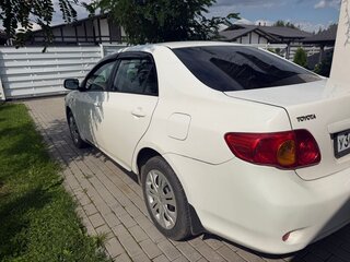 2008 Toyota Corolla AMT X (E140, E150), белый, 640000 рублей, вид 3
