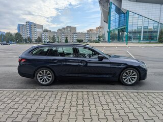 2020 BMW 5 серии 520d VII (G30/G31/G38) Рестайлинг, синий, 3500000 рублей, вид 3