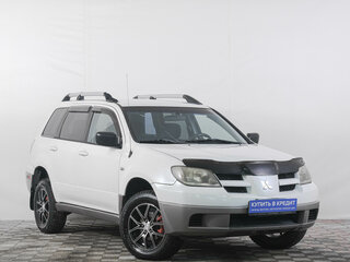 2003 Mitsubishi Outlander I, белый, 499000 рублей, вид 1