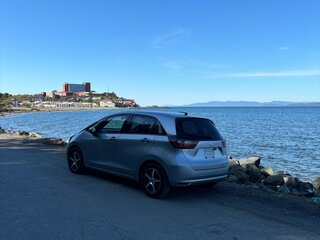 2021 Honda Fit IV, серый, 1400000 рублей, вид 5
