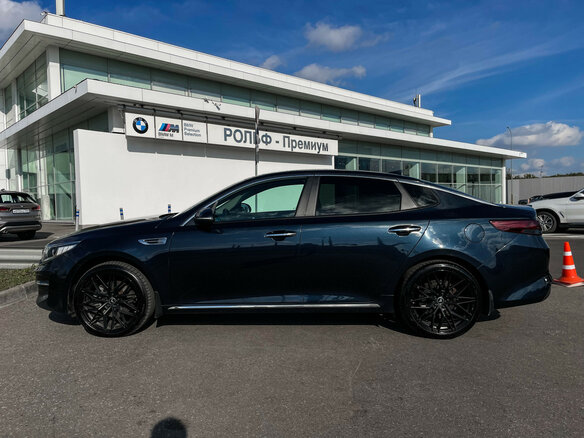 2017 Kia Optima IV, синий, 1609000 рублей - вид 7
