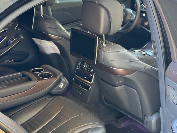 2018 Mercedes-Benz S-Класс 450 Long VI (W222, C217) Рестайлинг, чёрный, 4500000 рублей - вид 9