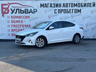 2021 Hyundai Solaris II Рестайлинг, белый, 999000 рублей, вид 3