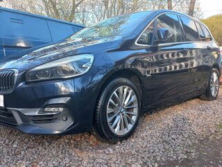 2018 BMW 2 серии Gran Tourer Gran Tourer 218i F46 Рестайлинг, синий, 2550000 рублей, вид 3