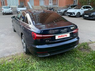 2019 Audi A6 45 TFSI V (C8), синий, 3200000 рублей, вид 5
