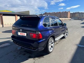 2001 BMW X5 3.0i I (E53), синий, 750000 рублей, вид 3