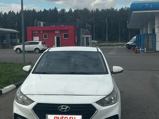 2018 Hyundai Solaris II, белый, 560000 рублей, вид 1