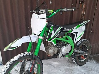 2025 Kayo Basic TT125, зелёный, 80000 рублей, вид 1