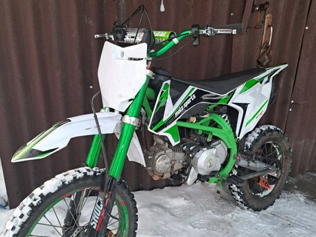 2025 Kayo Basic TT125, зелёный, 80000 рублей, вид 1