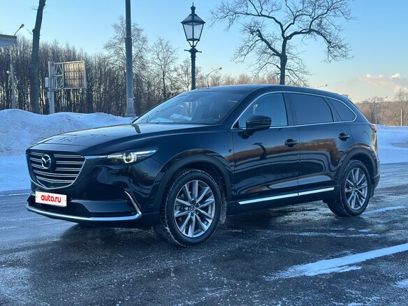 2021 Mazda CX-9 II Рестайлинг, чёрный