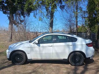 2010 BMW X6 40d I (E71), белый, 1800000 рублей, вид 4
