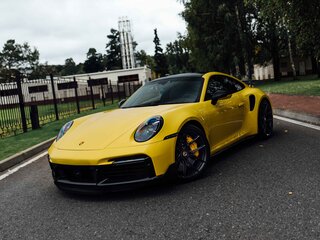2021 Porsche 911 Turbo S VIII (992), жёлтый, 27000000 рублей, вид 1