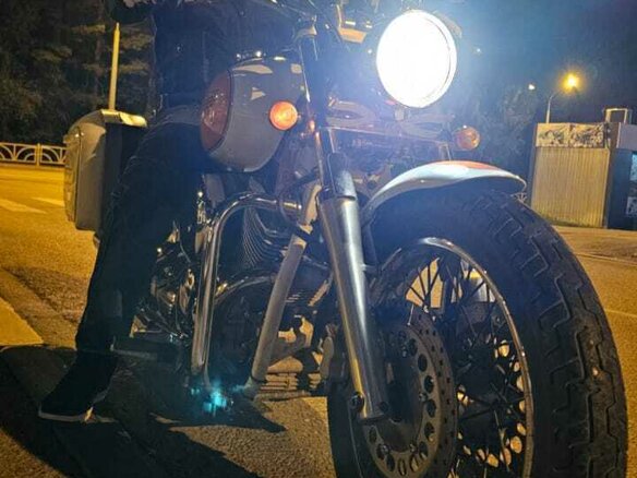 2001 Yamaha XVS1100, белый, 600000 рублей - вид 13