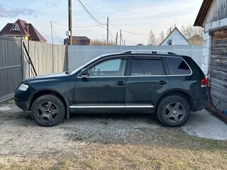 2004 Volkswagen Touareg I, зелёный, 900000 рублей, вид 5