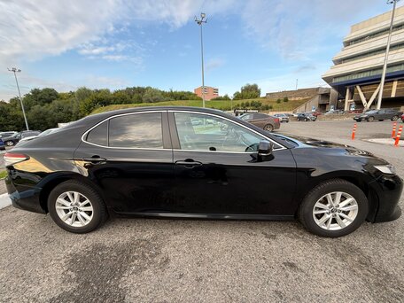 2019 Toyota Camry VIII (XV70), чёрный, 2800000 рублей, вид 4