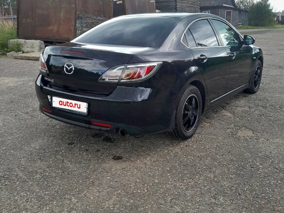 2012 Mazda 6 II (GH) Рестайлинг, чёрный, 800000 рублей - вид 5