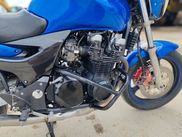 1999 Kawasaki ZR-7, синий, 210000 рублей - вид 8