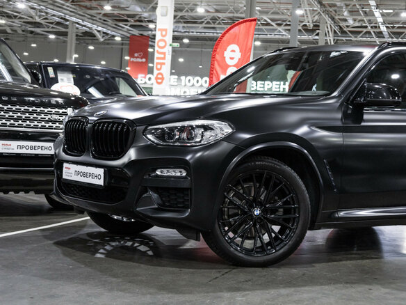 2018 BMW X3 20d xDrive III (G01), чёрный - вид 1