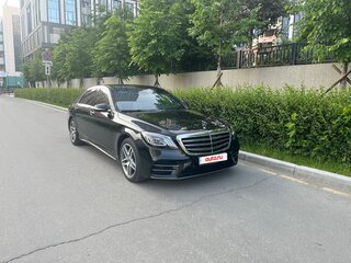 2020 Mercedes-Benz S-Класс 450 Long VI (W222, C217) Рестайлинг, чёрный, 5500000 рублей, вид 4