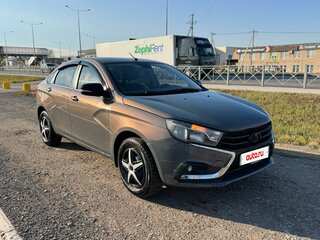 2018 Lada (ВАЗ) Vesta I, серый, 650000 рублей, вид 2
