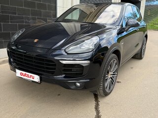 2017 Porsche Cayenne S Diesel II Рестайлинг (958), синий, 7500000 рублей, вид 1