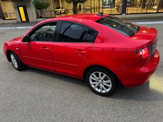 2007 Mazda 3 I (BK) Рестайлинг, красный, 690000 рублей, вид 4