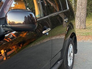 2008 Mitsubishi Outlander II, чёрный, 950000 рублей, вид 4