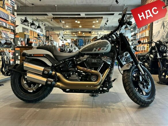 2024 Harley-Davidson Fat Bob, серый, 3450000 рублей - вид 22