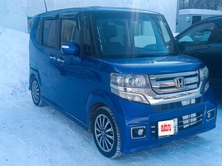 2016 Honda N-BOX I Рестайлинг, синий, 860000 рублей, вид 2