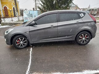 2014 Hyundai Solaris I Рестайлинг, серый, 900000 рублей, вид 5