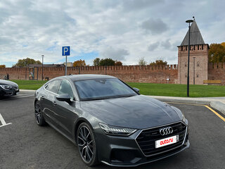 2021 Audi A7 45 TDI II (4K), серый, 6450000 рублей, вид 1