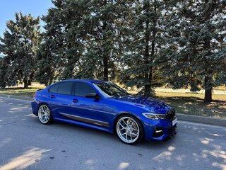 2019 BMW 3 серии 320d xDrive VII (G2x), синий, 3000000 рублей, вид 5