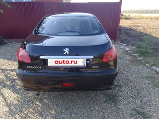2008 Peugeot 206, чёрный, 255000 рублей, вид 3