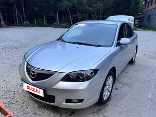2007 Mazda 3 I (BK) Рестайлинг, серебристый, 800000 рублей, вид 2