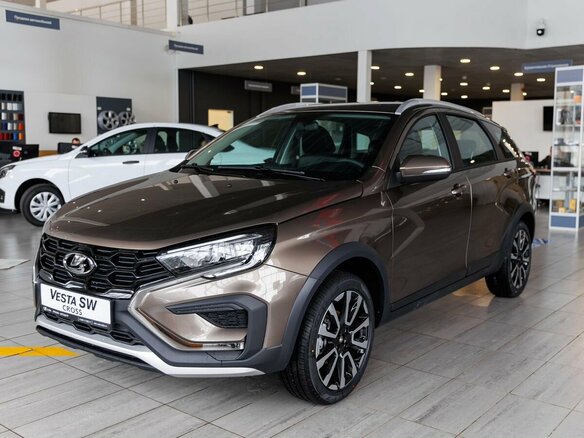 2026 Lada (ВАЗ) Vesta SW Cross I Рестайлинг (NG), коричневый