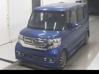 2016 Honda N-BOX I Рестайлинг, синий, 860000 рублей, вид 1