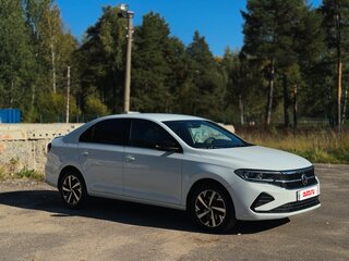 2021 Volkswagen Polo VI, белый, 1890000 рублей, вид 3