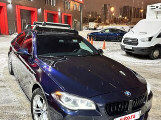 2014 BMW 5 серии 528i xDrive VI (F10/F11/F07) Рестайлинг, синий, 2100000 рублей, вид 4