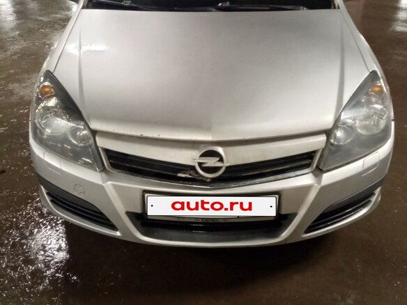 2006 Opel Astra H, серебристый, 285000 рублей