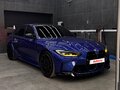 2021 BMW M3 Competition Package VI (G80), синий, 8200000 рублей - вид 3