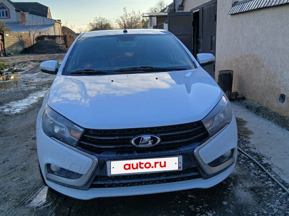2017 Lada (ВАЗ) Vesta I, белый, 850000 рублей