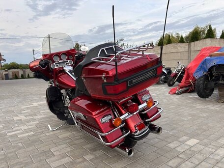 2008 Harley-Davidson Electra Glide, красный, 630000 рублей, вид 5